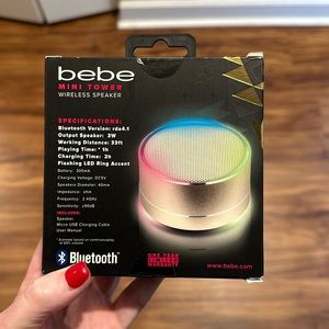 New bebe Mini Tower Wireless Speaker